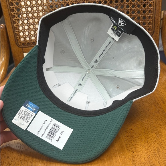 Miami Hurricanes Top of the World Fitted Hat NEW - Picture 5 of 6